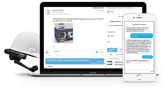 Snapsupport-Access anytime, anywhere